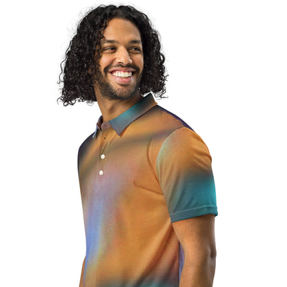 abstract1_1 - Men’s Slim Fit Polo [XS-3XL] [FREE SHIPPING]