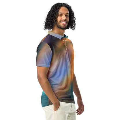 abstract1_1 - Men’s Slim Fit Polo [XS-3XL] [FREE SHIPPING]