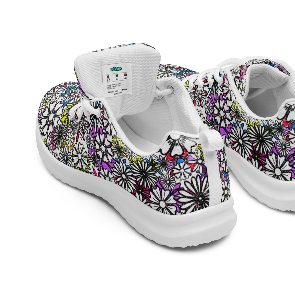 Forbidden Flower {White} - Flyknit Athletic Shoe (Sizes US M5-13) [FREE SHIPPING]