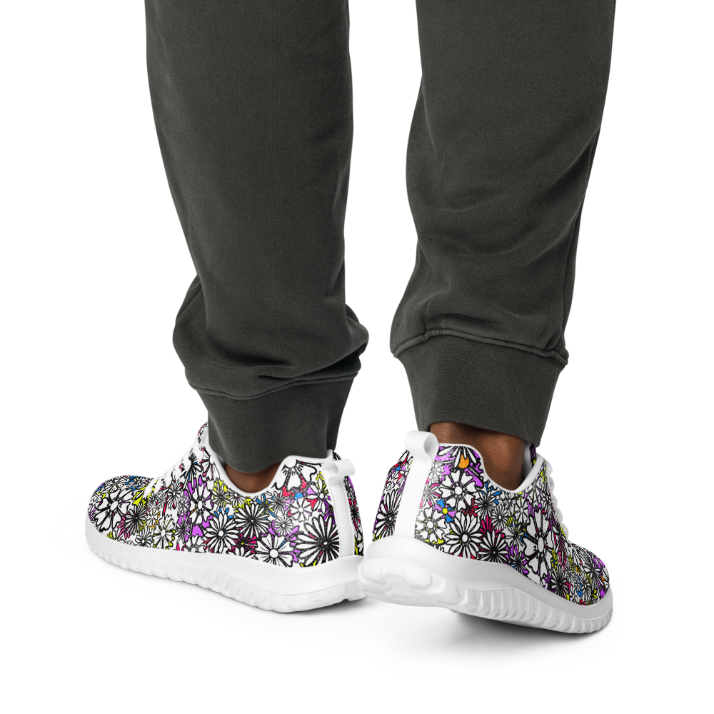 Forbidden Flower {White} - Flyknit Athletic Shoe (Sizes US M5-13) [FREE SHIPPING]