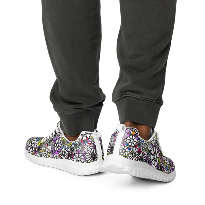 Forbidden Flower {White} - Flyknit Athletic Shoe (Sizes US M5-13) [FREE SHIPPING]