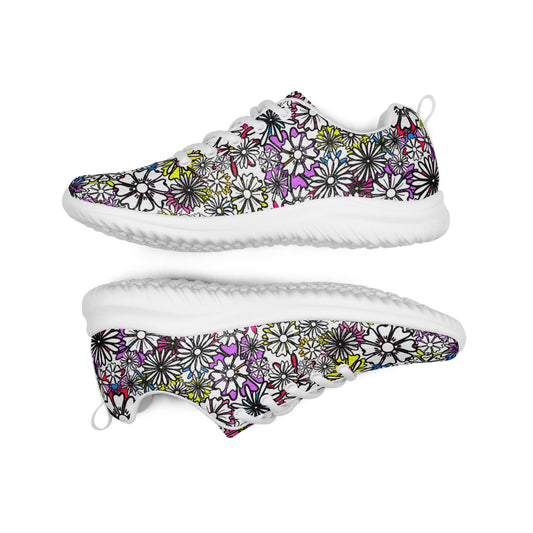 Forbidden Flower {White} - Flyknit Athletic Shoe (Sizes US M5-13) [FREE SHIPPING]