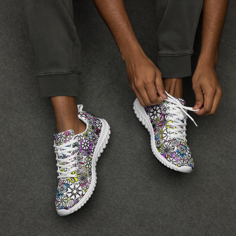 Forbidden Flower {White} - Flyknit Athletic Shoe (Sizes US M5-13) [FREE SHIPPING]