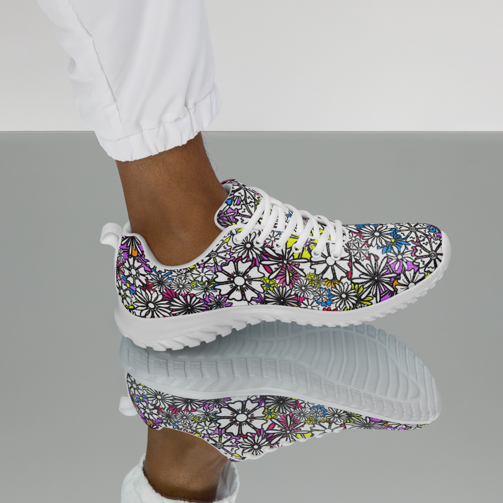 Forbidden Flower {White} - Flyknit Athletic Shoe (Sizes US M5-13) [FREE SHIPPING]