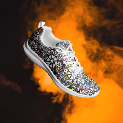 Forbidden Flower {White} - Flyknit Athletic Shoe (Sizes US M5-13) [FREE SHIPPING]