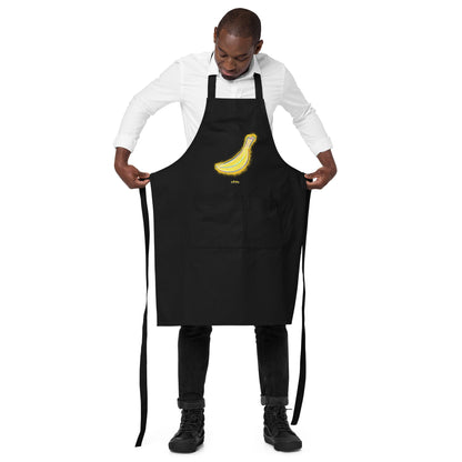 Bananarama Organic Cotton Apron w Pocket [Multiple Colors] [FREE SHIPPING]