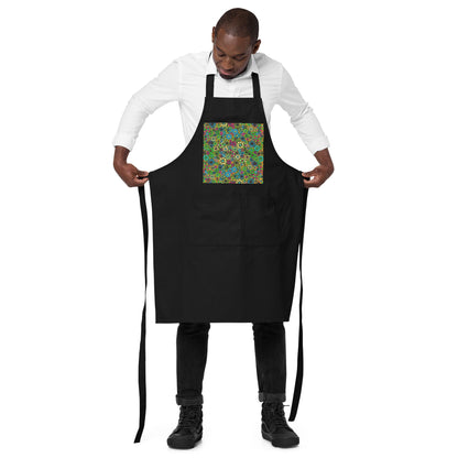 Forbidden Flower [AUTUMN] Organic Cotton Apron w Pocket [Multiple Colors] [FREE SHIPPING]