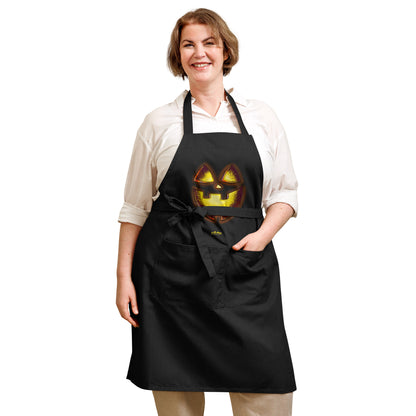 Mr. Spookington Organic Cotton Apron w Pocket [Multiple Colors] [FREE SHIPPING]