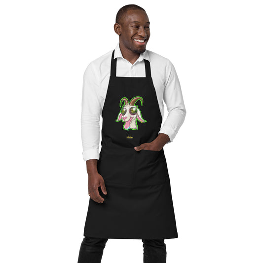 Horny Goat Organic Cotton Apron w Pocket [Multiple Colors] [FREE SHIPPING]