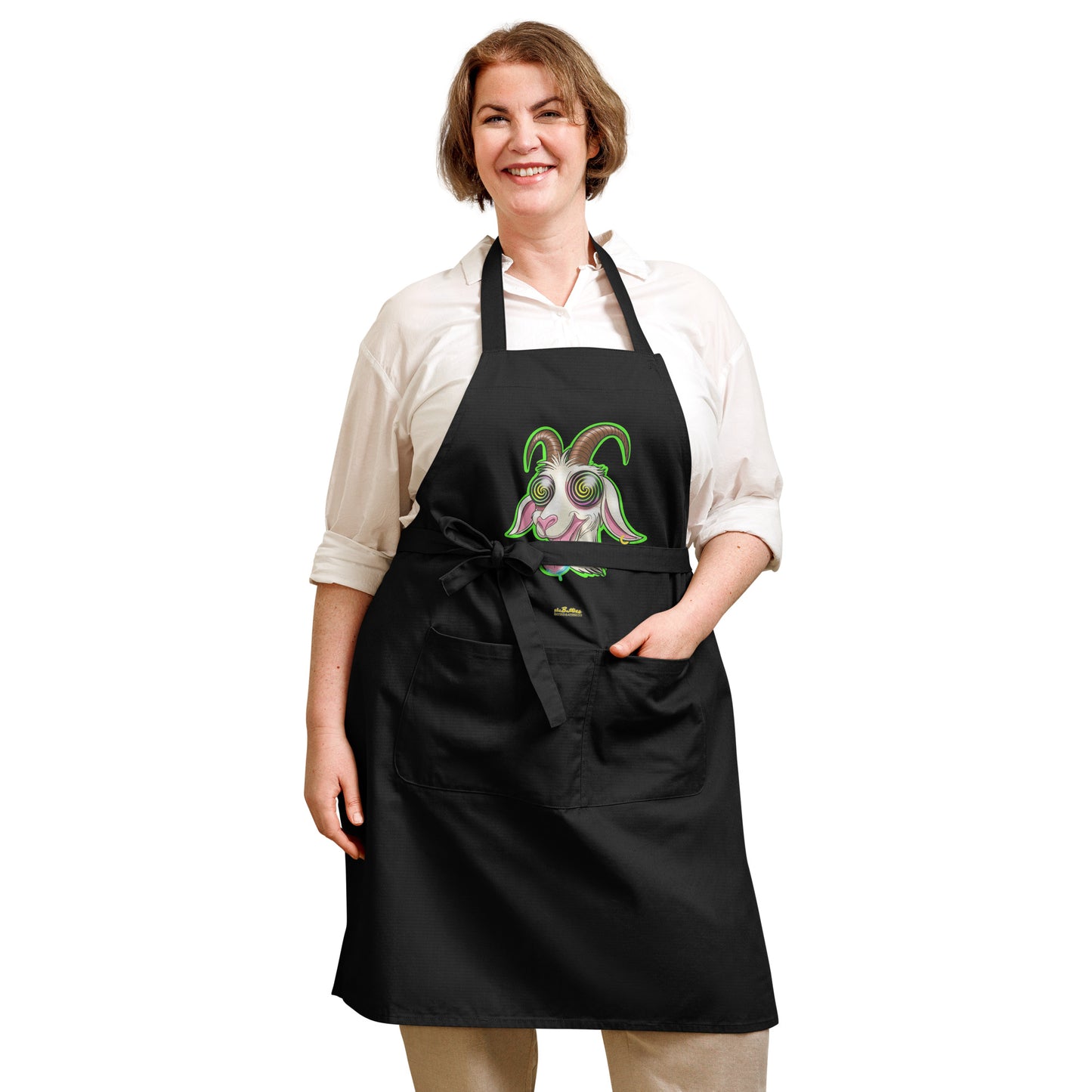 Horny Goat Organic Cotton Apron w Pocket [Multiple Colors] [FREE SHIPPING]