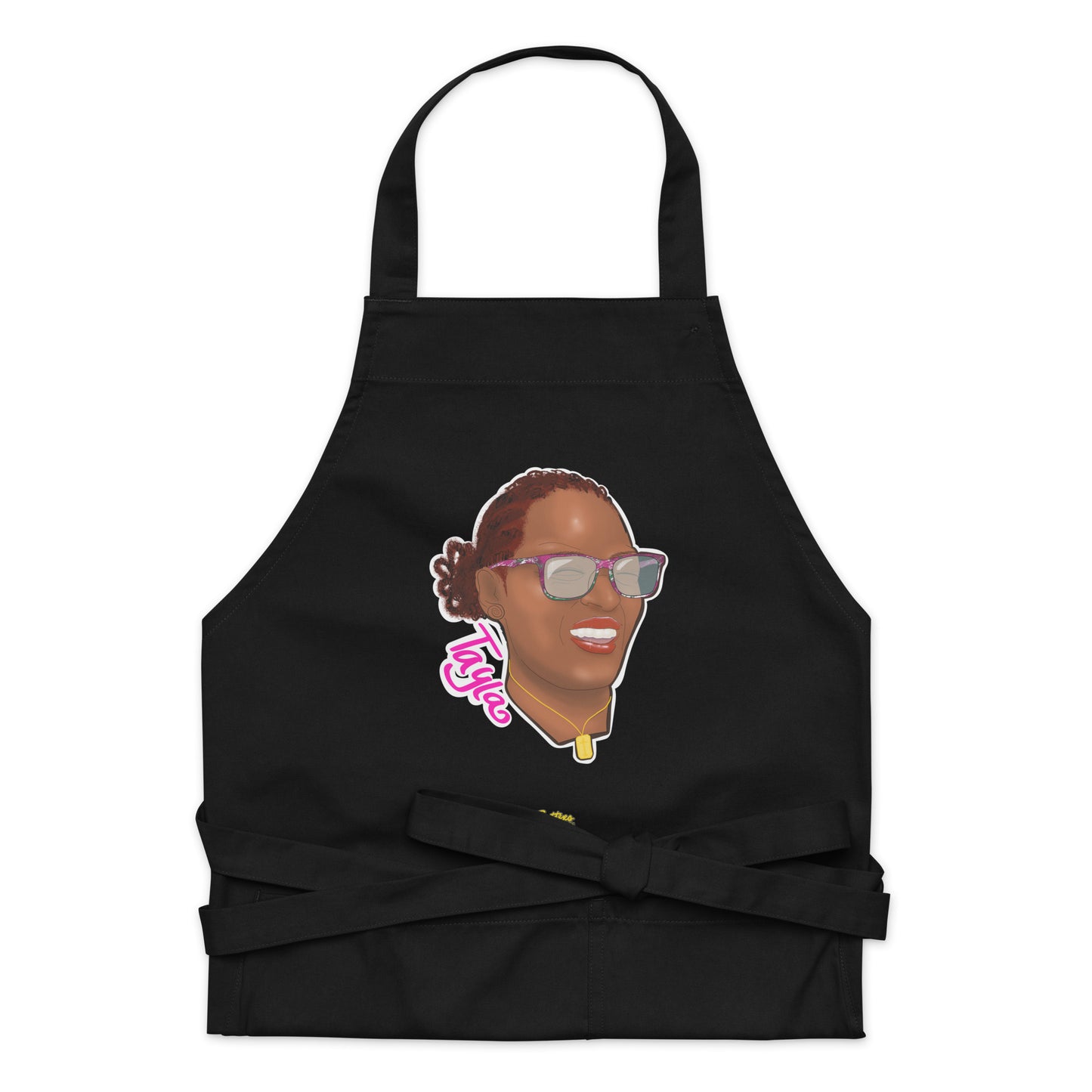 Tayla Organic Cotton Apron w Pocket [Multiple Colors] [FREE SHIPPING]