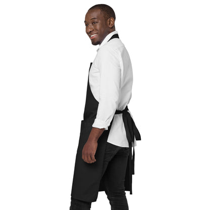 Mr. Spookington Organic Cotton Apron w Pocket [Multiple Colors] [FREE SHIPPING]