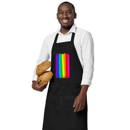 Reclaim the Rainbow Organic Cotton Apron w Pocket [Multiple Colors] [FREE SHIPPING]