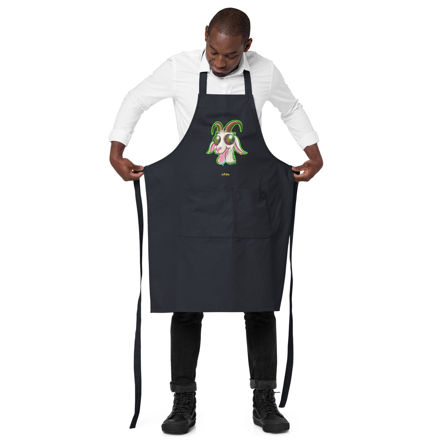 Horny Goat Organic Cotton Apron w Pocket [Multiple Colors] [FREE SHIPPING]