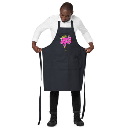 Good Girl Organic Cotton Apron w Pocket [Multiple Colors] [FREE SHIPPING]