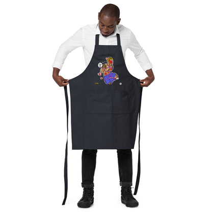 Tied Up Organic Cotton Apron w Pocket [Multiple Colors] [FREE SHIPPING]