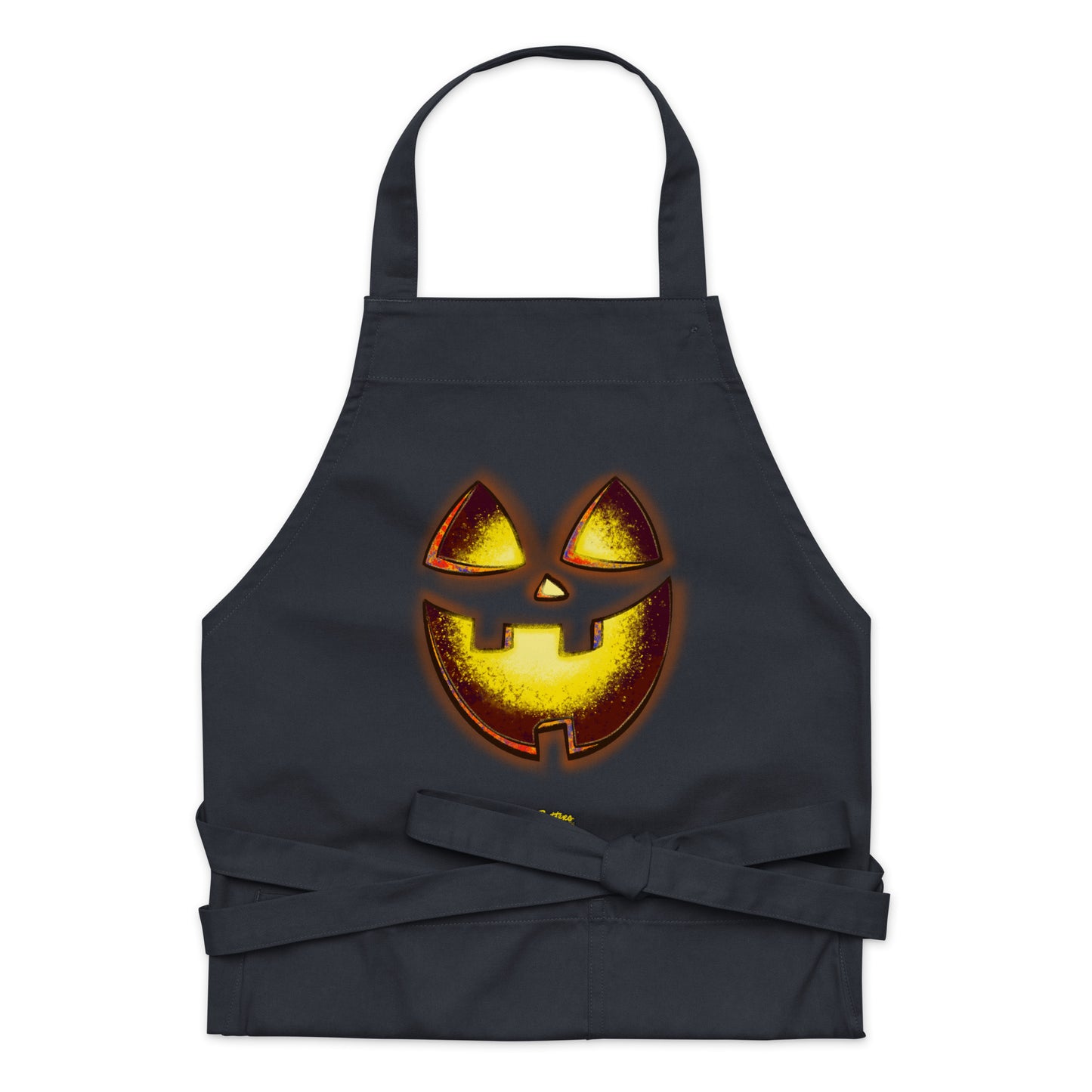 Mr. Spookington Organic Cotton Apron w Pocket [Multiple Colors] [FREE SHIPPING]