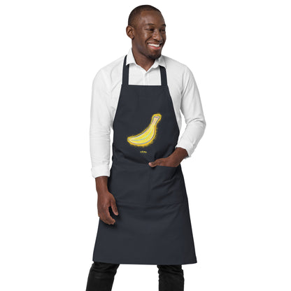 Bananarama Organic Cotton Apron w Pocket [Multiple Colors] [FREE SHIPPING]