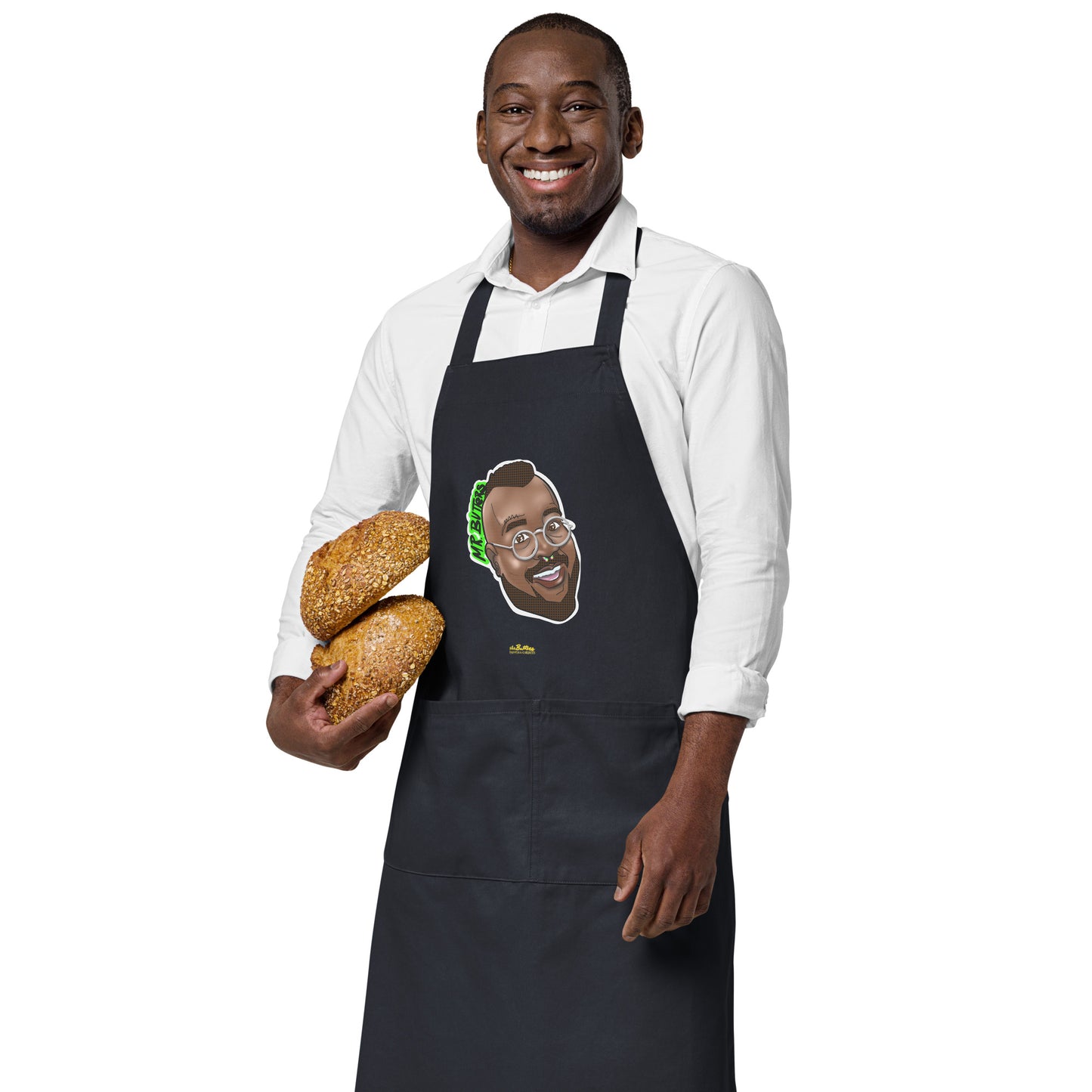 Mr Butters Organic Cotton Apron w Pocket [Multiple Colors] [FREE SHIPPING]