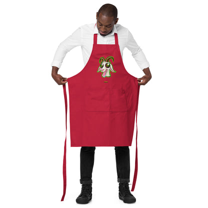 Horny Goat Organic Cotton Apron w Pocket [Multiple Colors] [FREE SHIPPING]