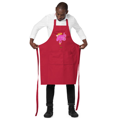 Good Girl Organic Cotton Apron w Pocket [Multiple Colors] [FREE SHIPPING]