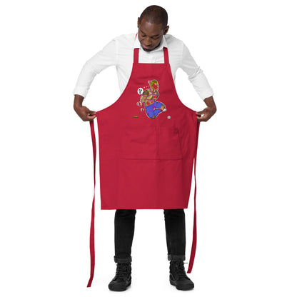 Tied Up Organic Cotton Apron w Pocket [Multiple Colors] [FREE SHIPPING]