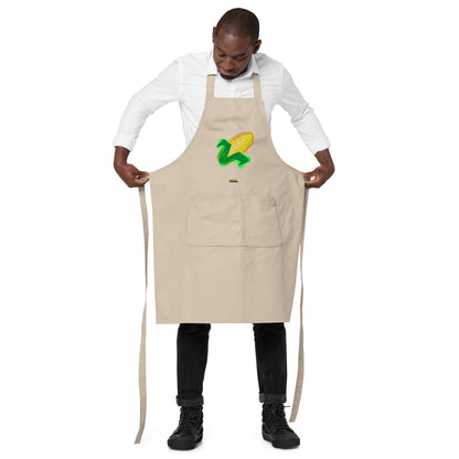 Maize Organic Cotton Apron w Pocket [Multiple Colors] [FREE SHIPPING]