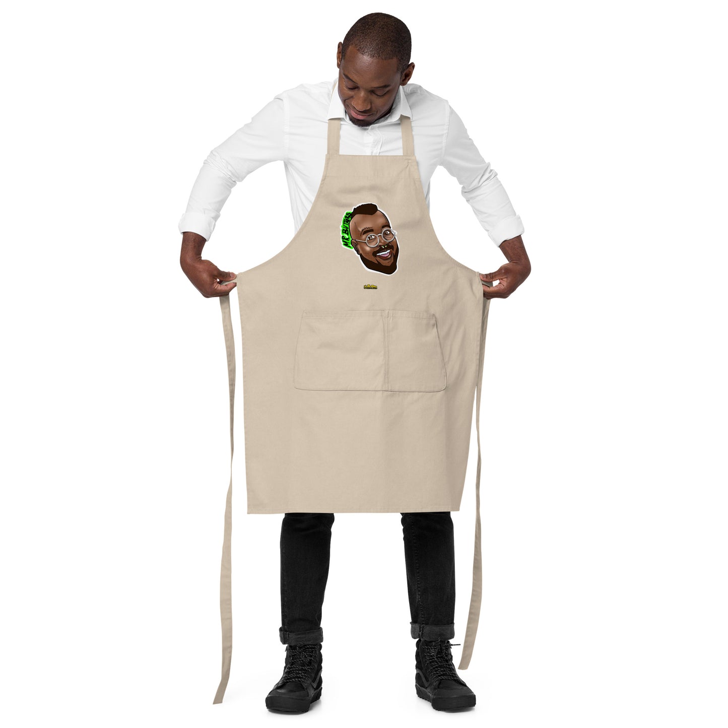 Mr Butters Organic Cotton Apron w Pocket [Multiple Colors] [FREE SHIPPING]