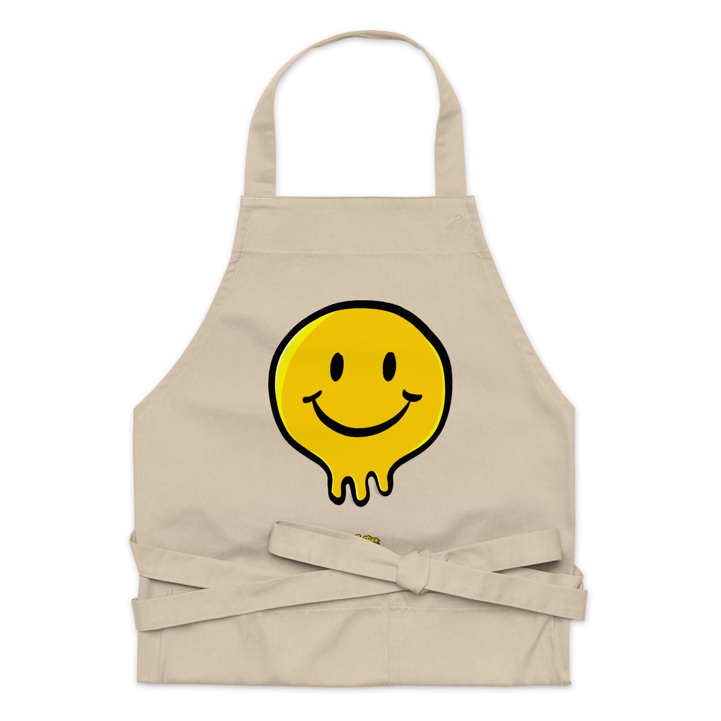 Happy Human Organic Cotton Apron w Pocket [Multiple Colors] [FREE SHIPPING]