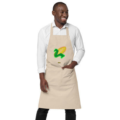 Maize Organic Cotton Apron w Pocket [Multiple Colors] [FREE SHIPPING]