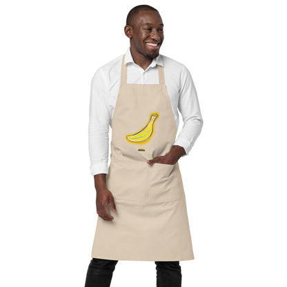 Bananarama Organic Cotton Apron w Pocket [Multiple Colors] [FREE SHIPPING]