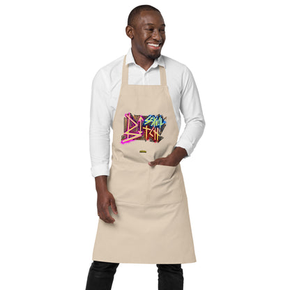 Bisexual Bitch Organic Cotton Apron w Pocket [Multiple Colors] [FREE SHIPPING]