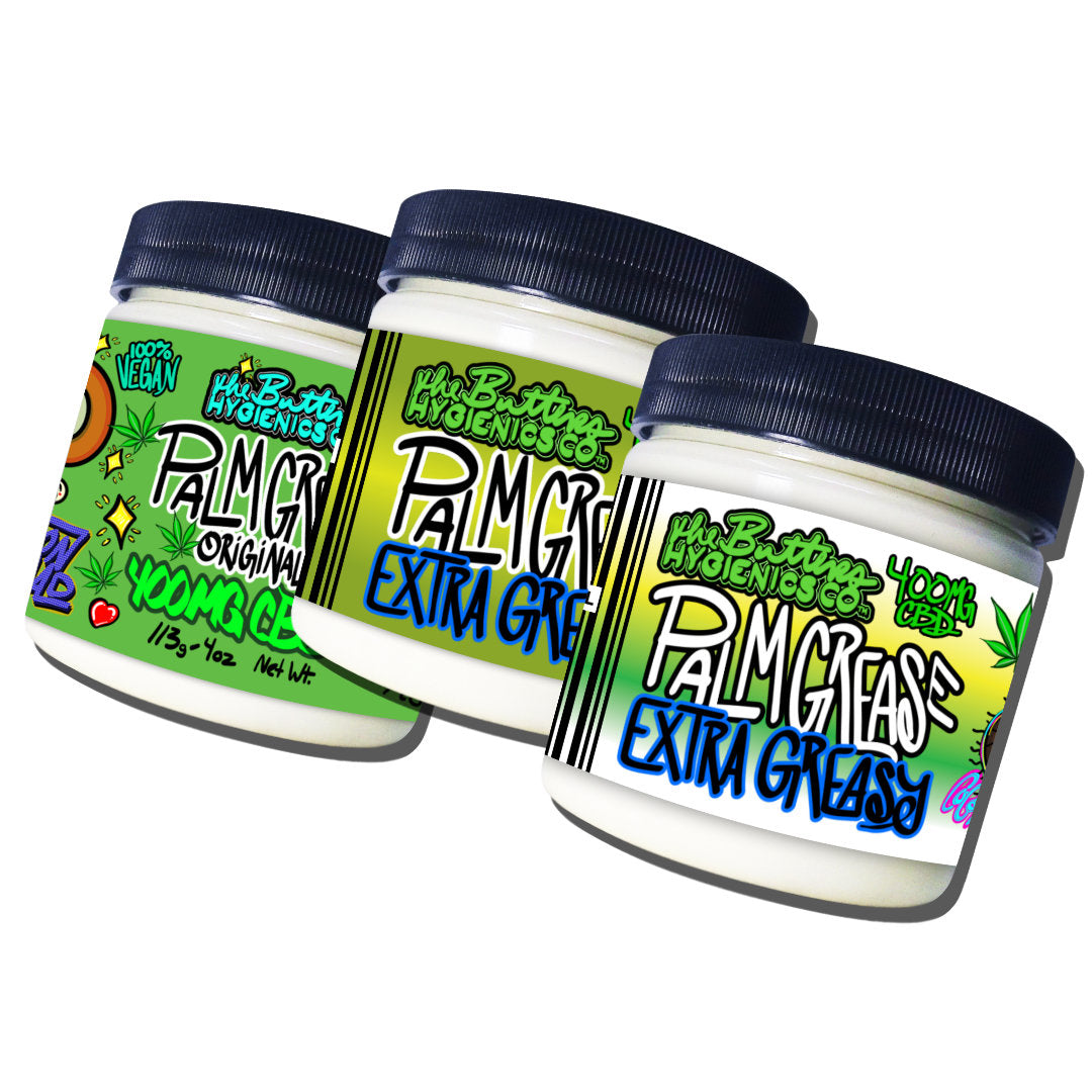 Palm Grease CBD Sampler - 3 Lube Bundle