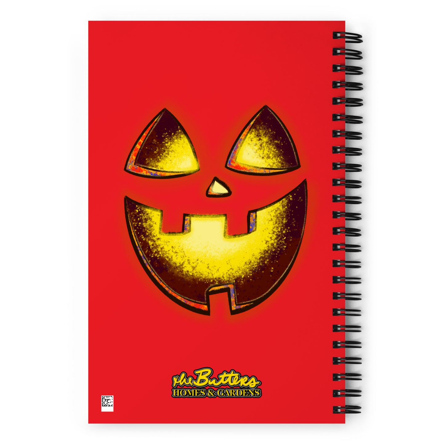 Mr Spookington (ALIZARIN) - Spiral Notebook for Your Creativity, Thoughts & Feelings [FREE SHIPPING]