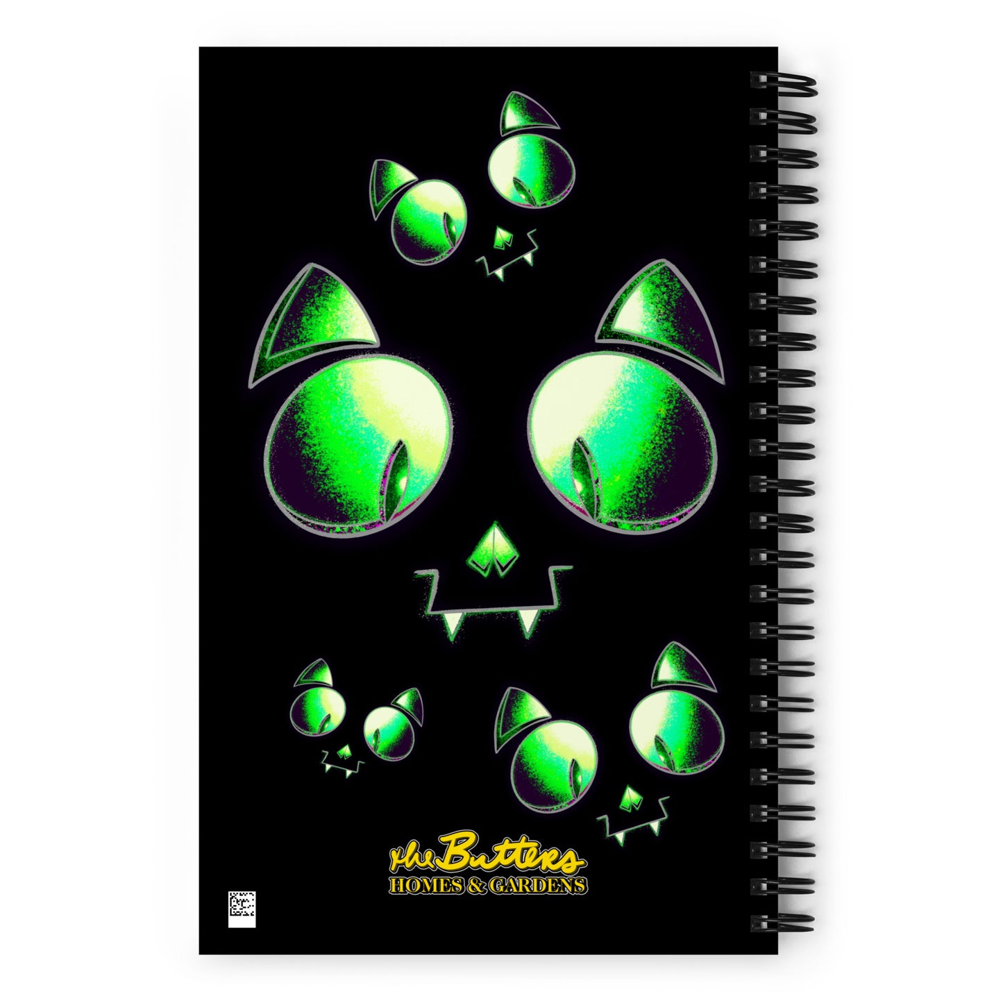 SKELECAT (VOID) - Spiral Notebook for Your Creativity, Thoughts & Feelings [FREE SHIPPING]