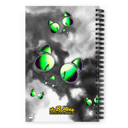 SKELECAT (MIST) - Spiral Notebook for Your Creativity, Thoughts & Feelings [FREE SHIPPING]