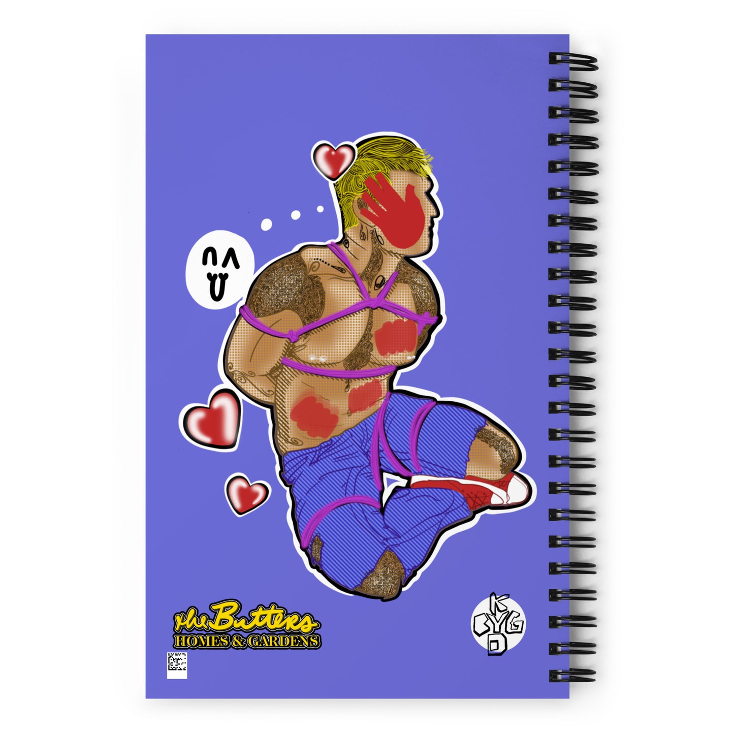 TIed Up - Spiral Notebook for Your Creativity, Thoughts & Feelings [FREE SHIPPING]