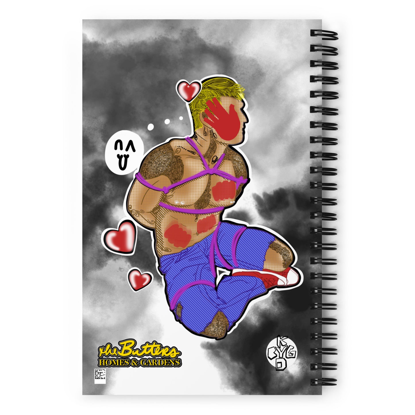 Tied Up (Tiedye) - Spiral Notebook for Your Creativity, Thoughts & Feelings [FREE SHIPPING]