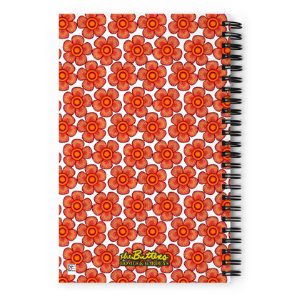 Arnoldii Rafflesia / Corpse Flower (White) |Spiral Notebook for Your Creativity, Thoughts & Feelings [FREE SHIPPING]