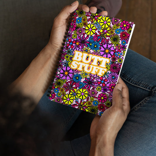 Butt Stuff - Spiral Notebook for Your Creativity, Thoughts & Feelings [FREE SHIPPING]