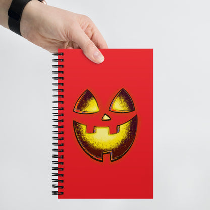 Mr Spookington (ALIZARIN) - Spiral Notebook for Your Creativity, Thoughts & Feelings [FREE SHIPPING]