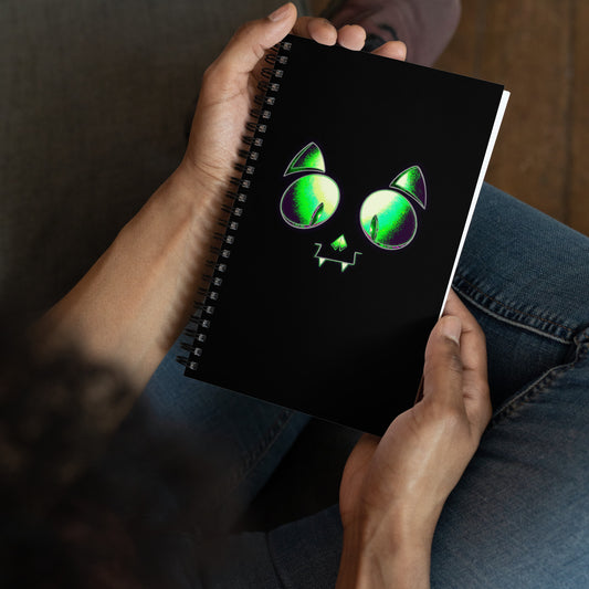 SKELECAT (VOID) - Spiral Notebook for Your Creativity, Thoughts & Feelings [FREE SHIPPING]