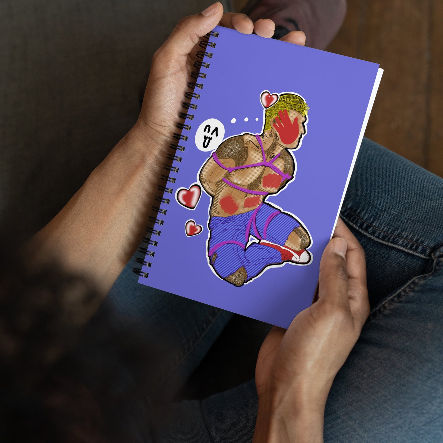 TIed Up - Spiral Notebook for Your Creativity, Thoughts & Feelings [FREE SHIPPING]