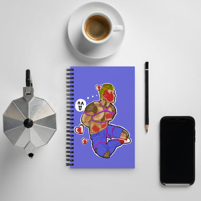 TIed Up - Spiral Notebook for Your Creativity, Thoughts & Feelings [FREE SHIPPING]