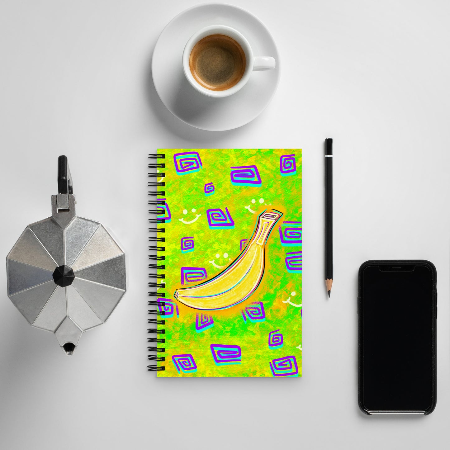 Bananarama - Spiral Notebook for Your Creativity, Thoughts & Feelings [FREE SHIPPING]