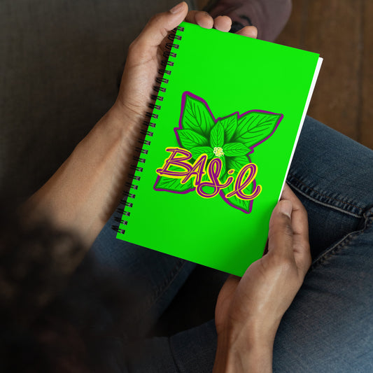 BASIL - Spiral Notebook for Your Creativity, Thoughts & Feelings [FREE SHIPPING]