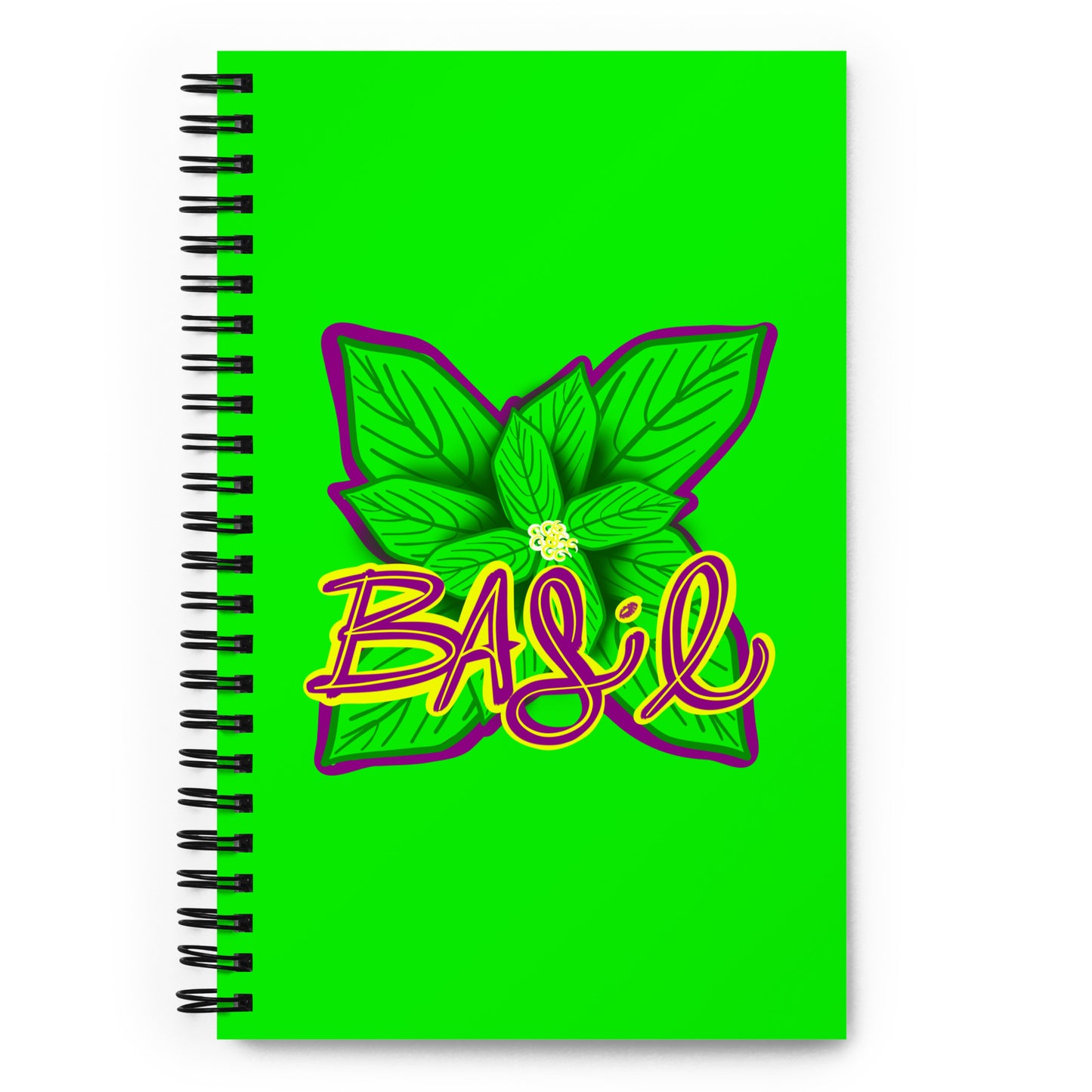 BASIL - Spiral Notebook for Your Creativity, Thoughts & Feelings [FREE SHIPPING]