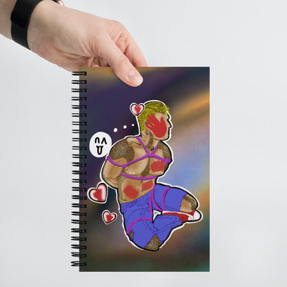 Tied Up (abstrac1) - Spiral Notebook for Your Creativity, Thoughts & Feelings [FREE SHIPPING]