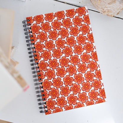 Arnoldii Rafflesia / Corpse Flower (White) |Spiral Notebook for Your Creativity, Thoughts & Feelings [FREE SHIPPING]