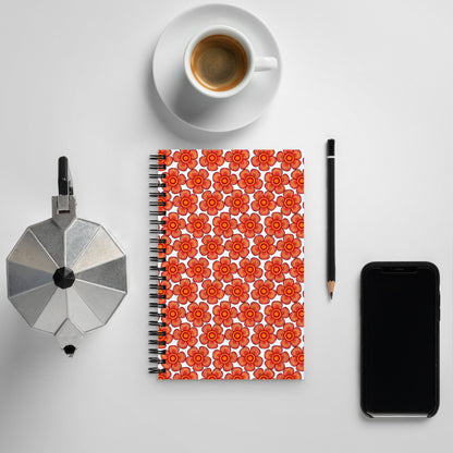 Arnoldii Rafflesia / Corpse Flower (White) |Spiral Notebook for Your Creativity, Thoughts & Feelings [FREE SHIPPING]